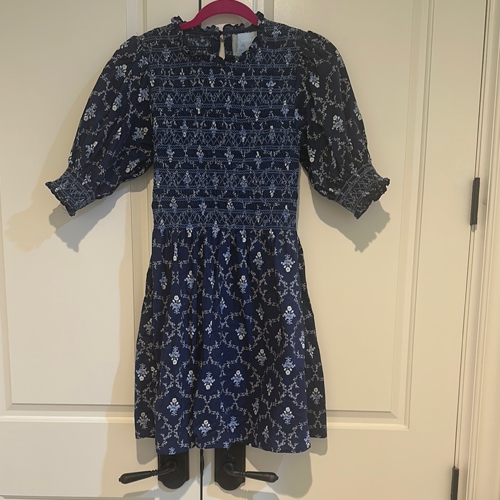 Hill House Floral Blue Dress